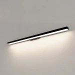 Kinkiet AQUA 92 cm czarny IP44 LED CCT