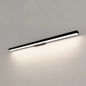 Kinkiet AQUA 92 cm czarny IP44 LED CCT