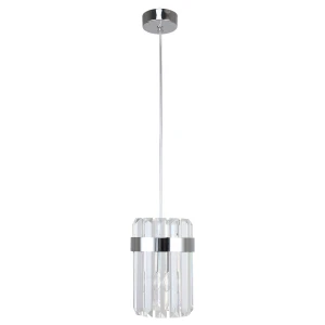 Lampa wisząca VETRO 1 chrom 1xE14