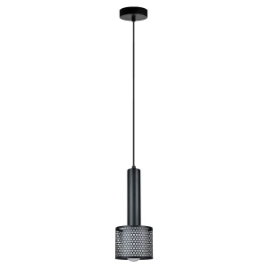 Lampa wisząca AMO czarna 1xE27