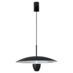 Lampa wisząca UFO M czarna LED CCT