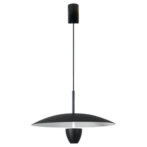 Lampa wisząca UFO M czarna LED CCT