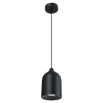 Metalowa lampa Light Prestige NILO wisząca czarna 1xGU10