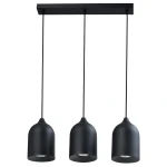 Metalowa lampa Light Prestige NILO wisząca czarna 3xGU10