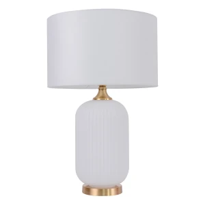 Lampa stołowa Light Prestige TAMIZA 65 cm biała 1xE27