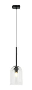 Lampa wisząca Light Prestige ELARIS transparentna 1xE27