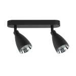 Spot 2 Light Prestige CAMPANA czarny 2xGU10