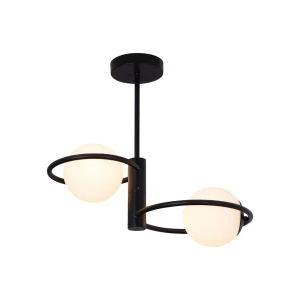 Plafon Light Prestige DORADO ring czarna 2 x E14