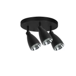 Plafon 3 Light Prestige CAMPANA czarny 3xGU10