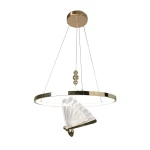 Lampa wisząca Light Prestige MARISSA Ring złota LED CCT