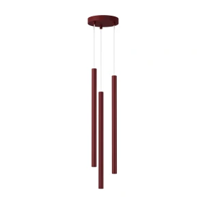 Lampa wisząca Sigma SOPEL 41831 3 koło bordowy