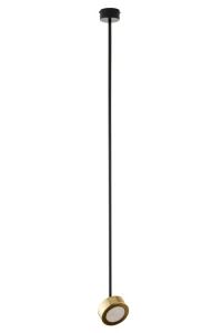 Lampa wisząca Sigma BAR 41645 1 L czarny/złoty 113 cm