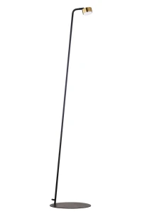 Lampa podłogowa Sigma BAR 41711 czarny/złoty