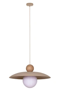 Lampa wisząca Sigma 41948 MOSAIC  WOOD jasny brąz