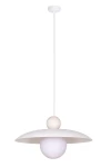 Lampa wisząca Sigma 41950 MOSAIC  WOOD drewno bielone