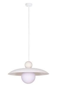 Lampa wisząca Sigma 41950 MOSAIC  WOOD drewno bielone