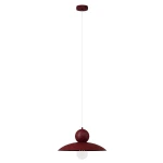 Lampa wisząca Sigma 41668 MOSAIC bordowy