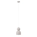 Lampa wisząca Sigma 41789 MOSAIC szary beż