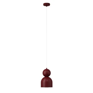Lampa wisząca Sigma 41793 MOSAIC bordowy