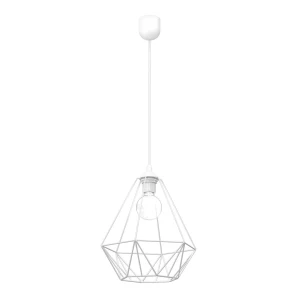 Lampa wisząca BASKET Biały 1xE27 60W Milagro MLP7212