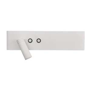 Kinkiet RESORT LEWY 10W + 3W LED 4000K Biały Milagro ML1571