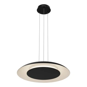 Lampa wisząca PIATTINO Czarny 30W LED 3000K-4000k-6000K Milagro ML1814