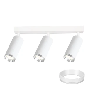 Oprawa MICA Spot Biały + Chrom 3xGU10 1XGU10 / MAX 10W Milagro ML2099