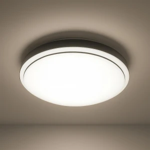 Plafon LIRIA 2xE27 fi 33cm CZarny 2xE27 max 15W LED Milagro ML2051