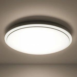 Plafon LIRIA 3xE27 fi 39cm Czarny 3xE27 MAX 15W LED Milagro ML2052