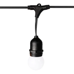 Girlanda zewnętrzna Summer Time 6,6m G45 Mleczna biel 3000K 36V 10xE27 IP44 6W Milagro EKG2292