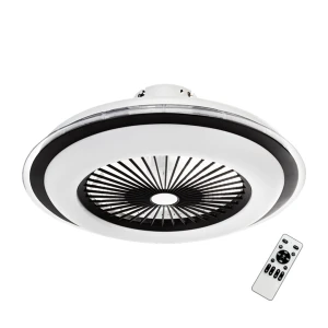 Lampowentylator ZEPHYR Czarny 48W LED+ PILOT Milagro ML1514