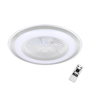 Lampowentylator ZEPHYR Srebrny 48W LED+ PILOT Milagro ML1515
