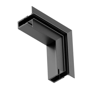 Narożnik podtynk L bok magnetic track 10mm Milagro ML2188
