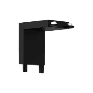 Slim Magnetic Track Narożnik Czarny dół L Milagro ML2213