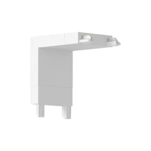 Slim Magnetic Track Narożnik Biały dół L Milagro ML2214