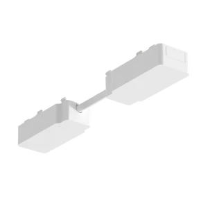 Slim Magnetic Track Biały Łącznik Podwójny z Kablem krótkim Milagro ML2224