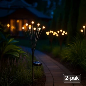 Lampka Solarna Multi 8 3000K IP44 2SZT 0.1W LED Milagro EKO2496