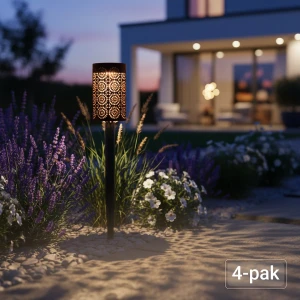 Lampka Solarna Decor 3000K IP44 4SZT 0.06W LED Milagro EKO2502