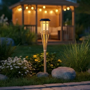 Lampka Solarna Bamboo 1800K IP44 0.06W LED Milagro EKO2503