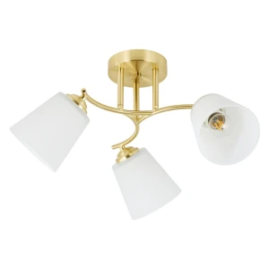 Lampa sufitowa PAFOS GOLD 3xE27 1XE27 MAX 15W LED Milagro ML2765