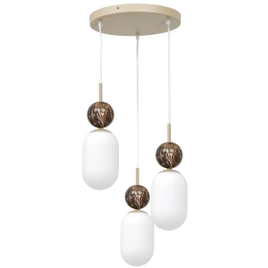 Lampa wisząca CREMA (koło) 3xE14 3xE14 MAX 10W LED Milagro MLP2814