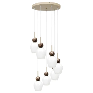 Lampa wisząca CARRARA 7xE14 7xE14 MAX 10W LED Milagro MLP2811