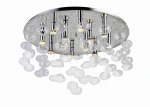 Plafon Azzardo LUVIA 80 CLEAR 10xGU10 szer.80cm