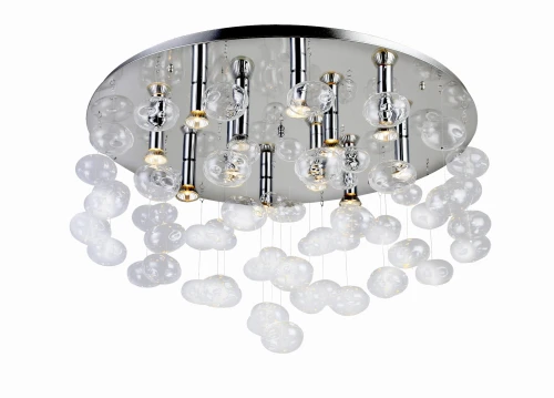 Plafon LUVIA 80 CLEAR 10xGU10 szer.80cm