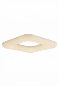 Plafon Azzardo DONUT SQUARE TOP 60 CCT biały LED szer.60cm