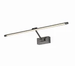Kinkiet Azzardo Davinci 90 Black Chrome