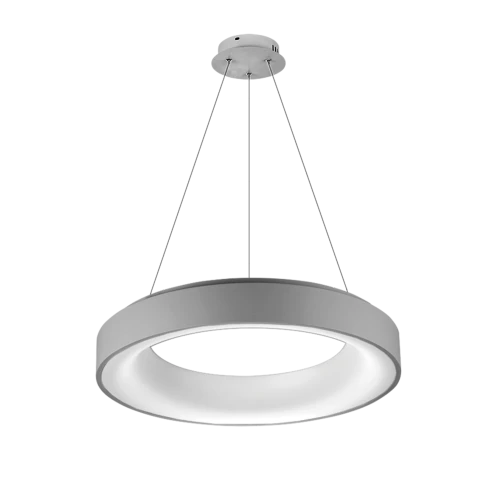Lampa wisząca SOVANA PENDANT 55 CCT szara LED wys.120cm