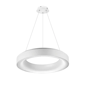 Lampa wisząca Azzardo SOVANA PENDANT 55 CCT biała LED wys.120cm