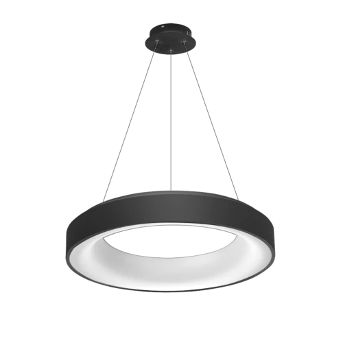 Lampa wisząca SOVANA PENDANT 55 CCT czarna LED wys.120cm