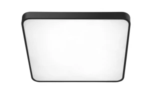 Plafon Azzardo QUADRO 50 LED CCT czarny LED szer.50cm